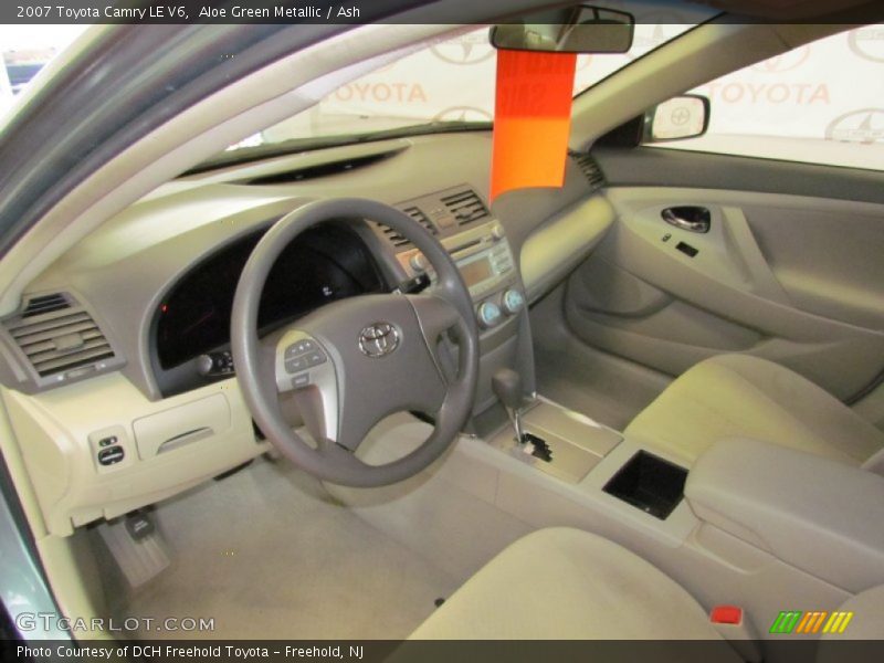 Aloe Green Metallic / Ash 2007 Toyota Camry LE V6