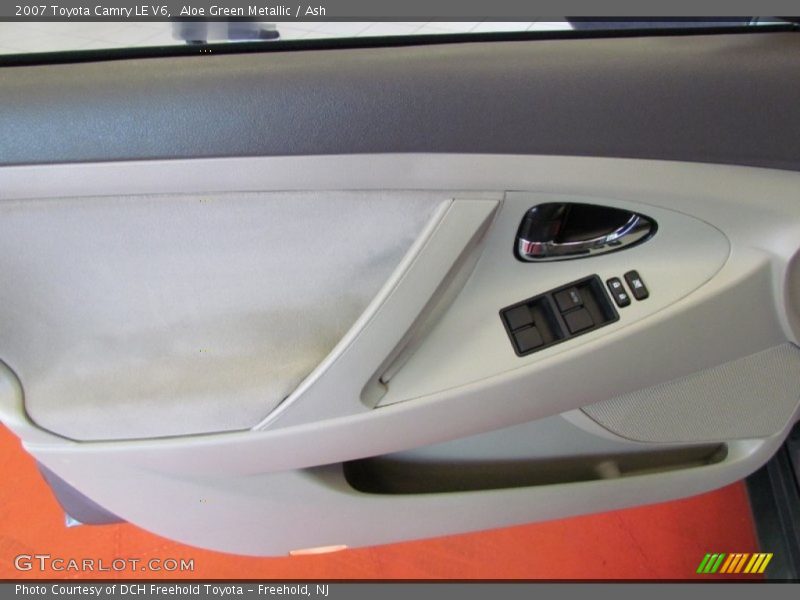 Aloe Green Metallic / Ash 2007 Toyota Camry LE V6