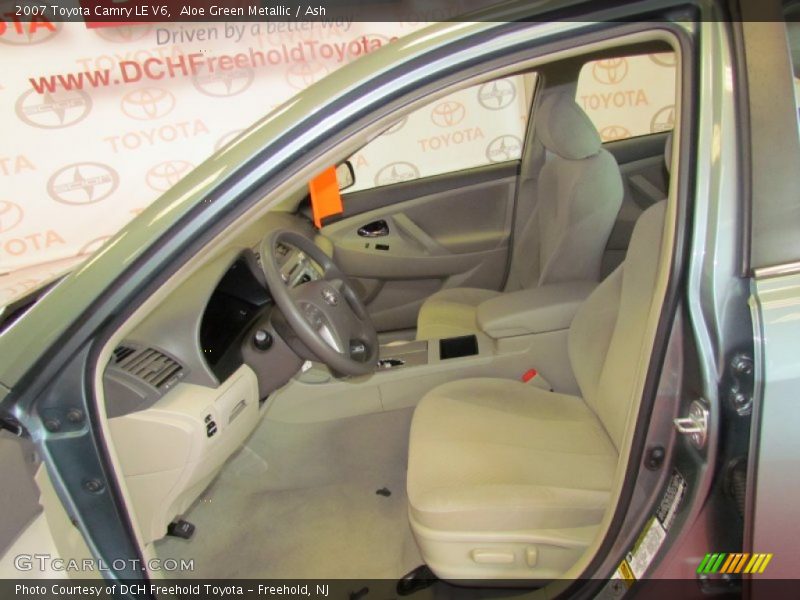 Aloe Green Metallic / Ash 2007 Toyota Camry LE V6
