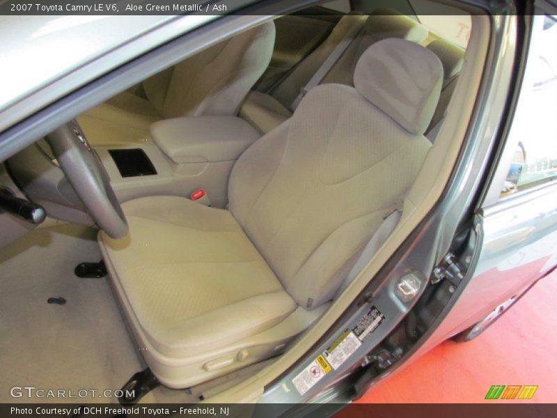 Aloe Green Metallic / Ash 2007 Toyota Camry LE V6