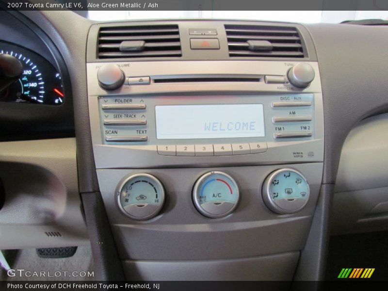 Aloe Green Metallic / Ash 2007 Toyota Camry LE V6