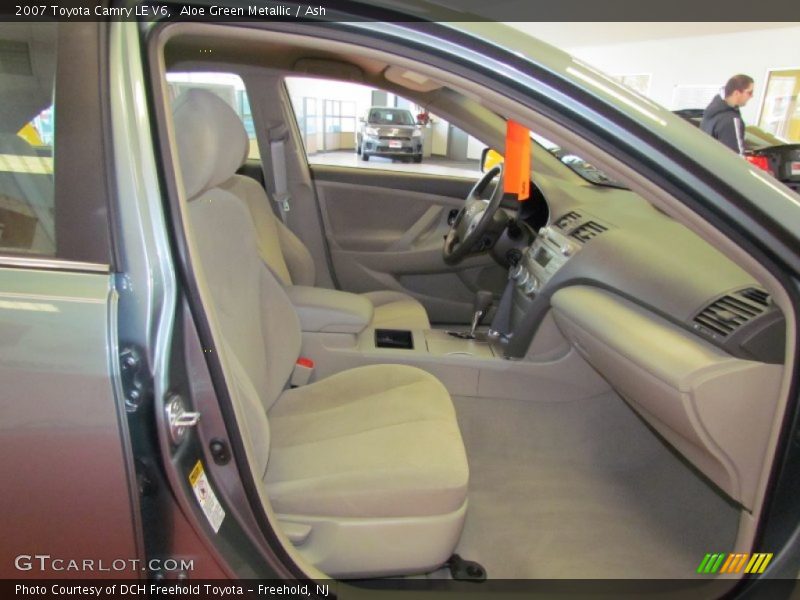 Aloe Green Metallic / Ash 2007 Toyota Camry LE V6