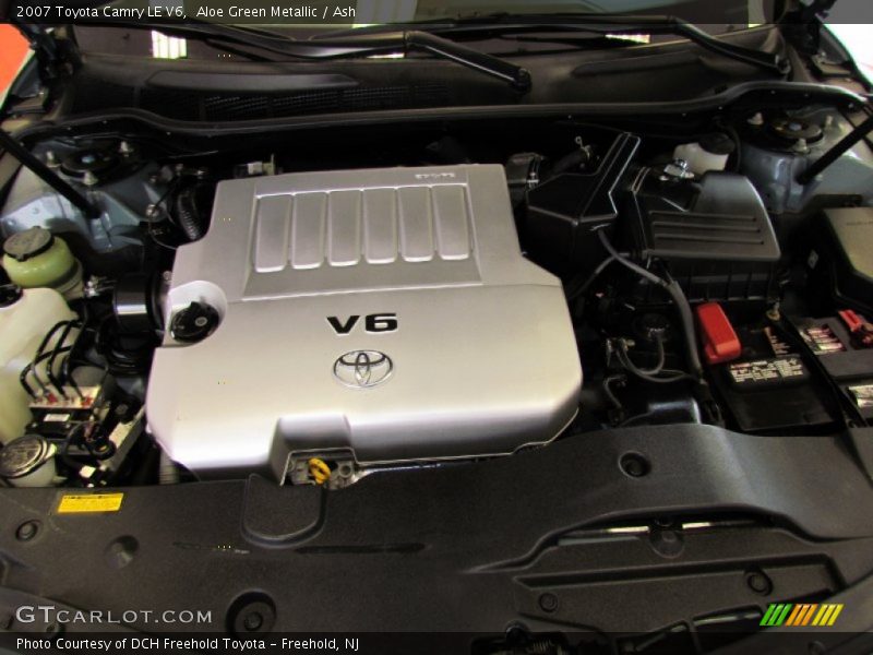 Aloe Green Metallic / Ash 2007 Toyota Camry LE V6