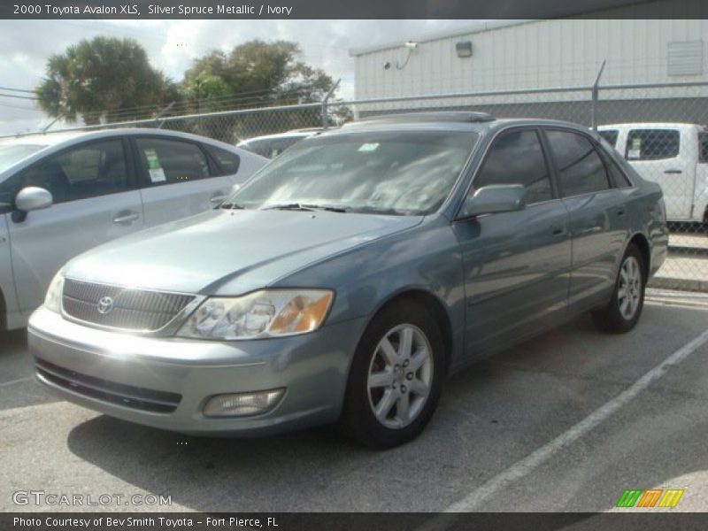 Silver Spruce Metallic / Ivory 2000 Toyota Avalon XLS