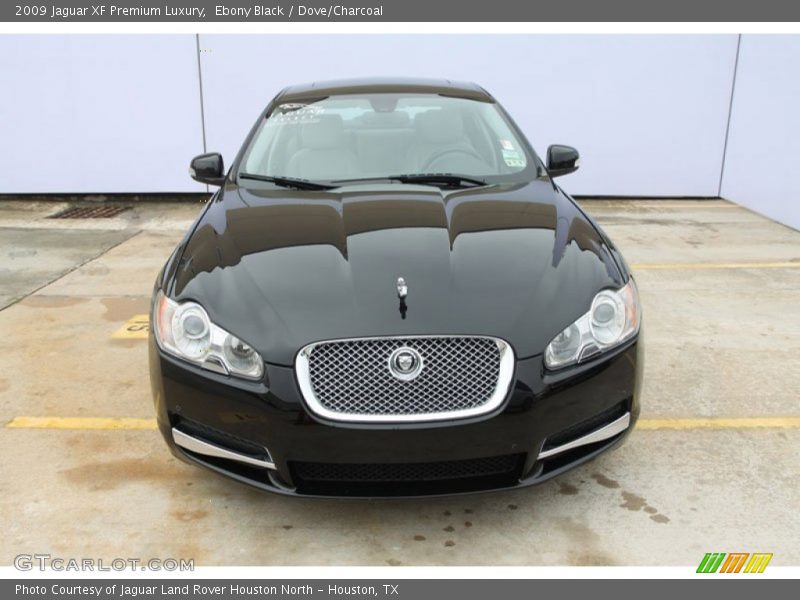 Ebony Black / Dove/Charcoal 2009 Jaguar XF Premium Luxury