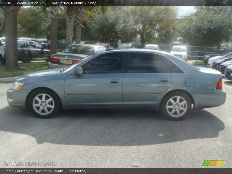 Silver Spruce Metallic / Ivory 2000 Toyota Avalon XLS