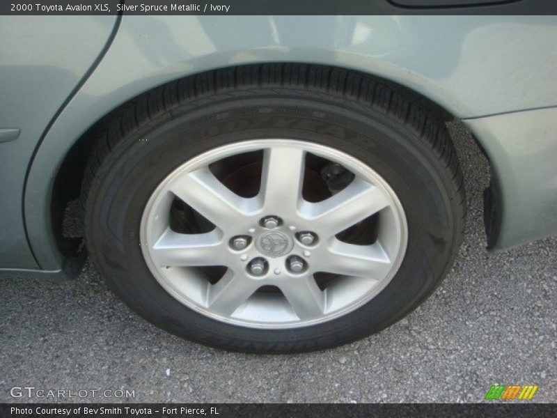 Silver Spruce Metallic / Ivory 2000 Toyota Avalon XLS