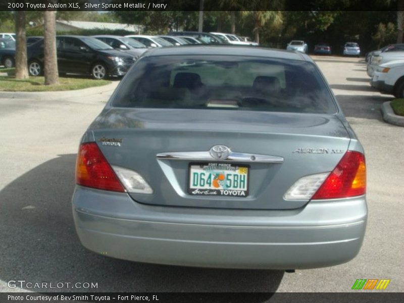 Silver Spruce Metallic / Ivory 2000 Toyota Avalon XLS