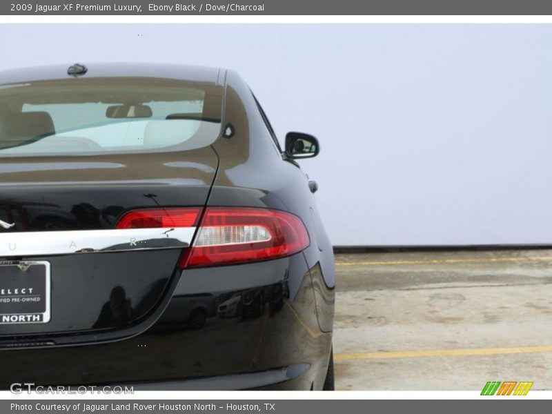 Ebony Black / Dove/Charcoal 2009 Jaguar XF Premium Luxury