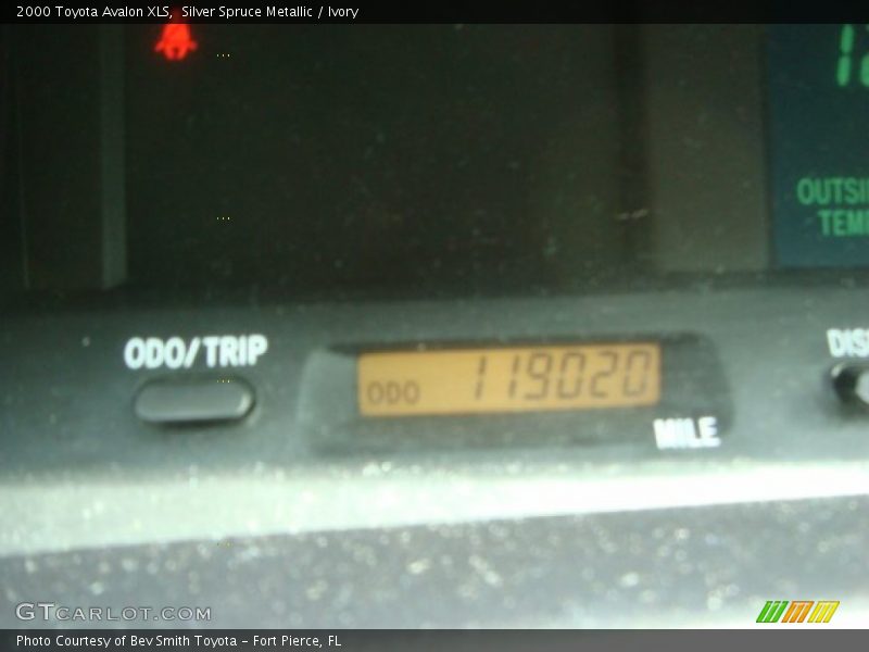 Silver Spruce Metallic / Ivory 2000 Toyota Avalon XLS