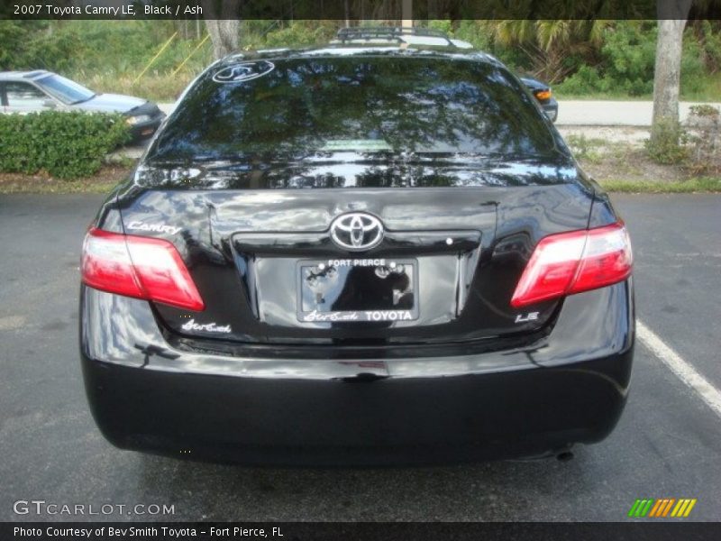 Black / Ash 2007 Toyota Camry LE