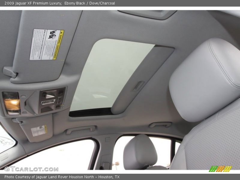 Ebony Black / Dove/Charcoal 2009 Jaguar XF Premium Luxury