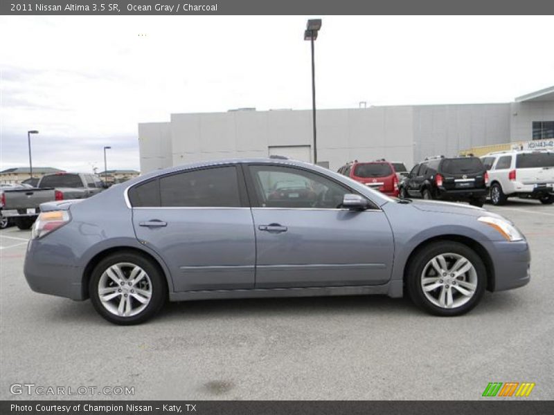 Ocean Gray / Charcoal 2011 Nissan Altima 3.5 SR