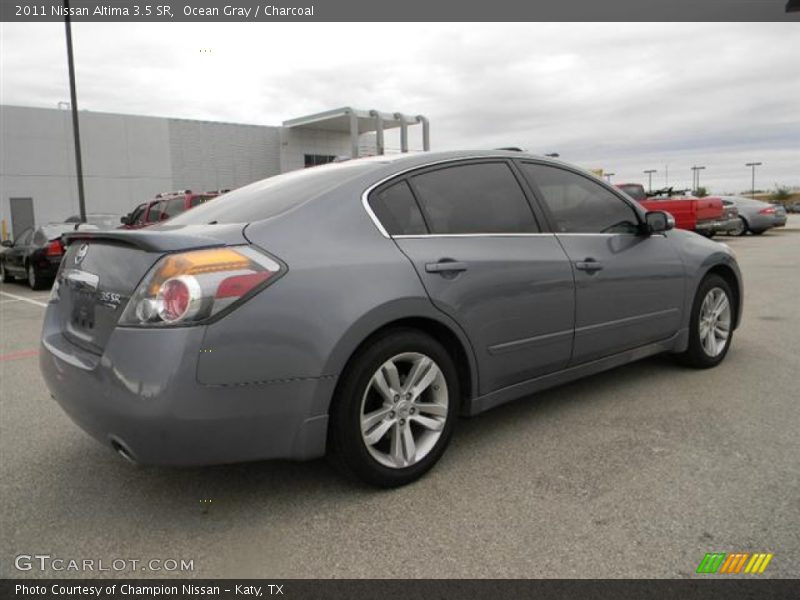 Ocean Gray / Charcoal 2011 Nissan Altima 3.5 SR