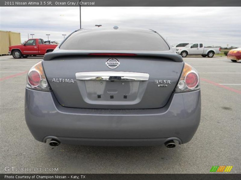 Ocean Gray / Charcoal 2011 Nissan Altima 3.5 SR