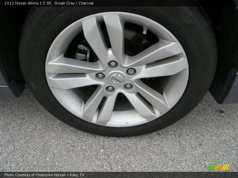 Ocean Gray / Charcoal 2011 Nissan Altima 3.5 SR