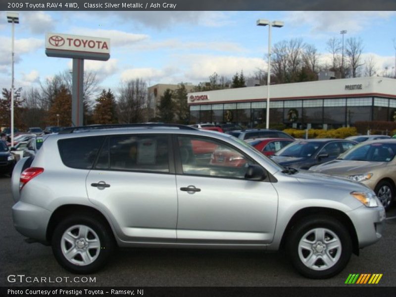 Classic Silver Metallic / Ash Gray 2009 Toyota RAV4 4WD