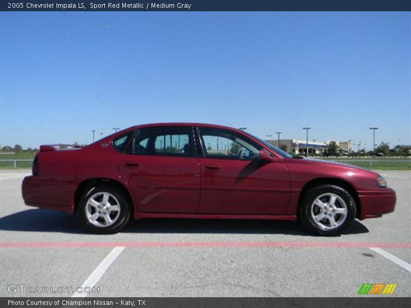 Sport Red Metallic / Medium Gray 2005 Chevrolet Impala LS