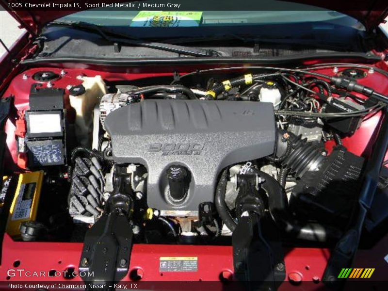 Sport Red Metallic / Medium Gray 2005 Chevrolet Impala LS