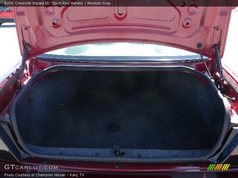 Sport Red Metallic / Medium Gray 2005 Chevrolet Impala LS