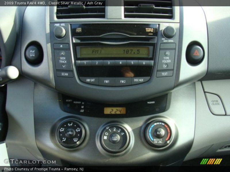 Classic Silver Metallic / Ash Gray 2009 Toyota RAV4 4WD