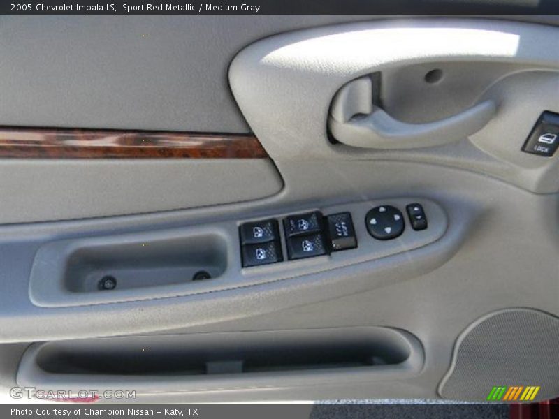 Sport Red Metallic / Medium Gray 2005 Chevrolet Impala LS