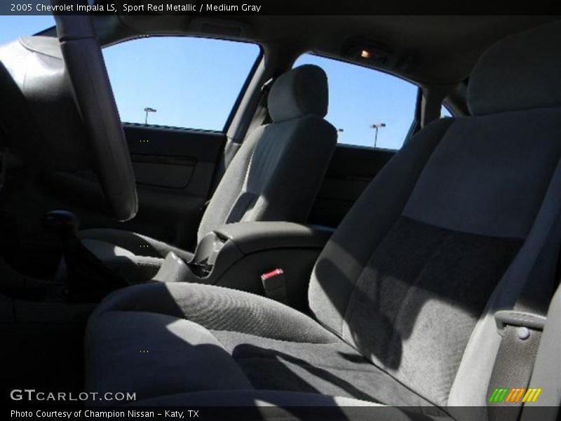 Sport Red Metallic / Medium Gray 2005 Chevrolet Impala LS