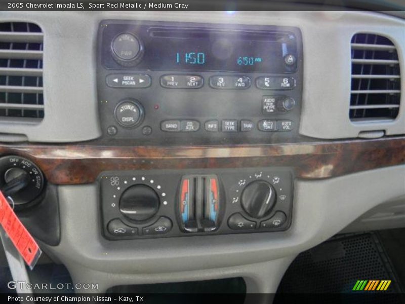 Sport Red Metallic / Medium Gray 2005 Chevrolet Impala LS