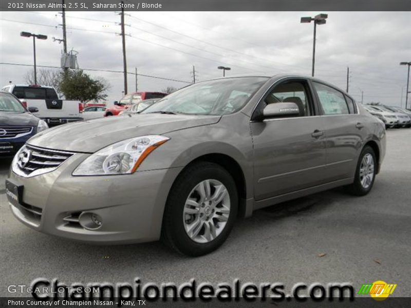 Saharan Stone / Blonde 2012 Nissan Altima 2.5 SL