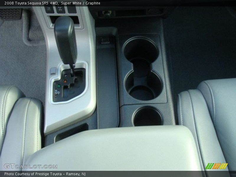 Super White / Graphite 2008 Toyota Sequoia SR5 4WD