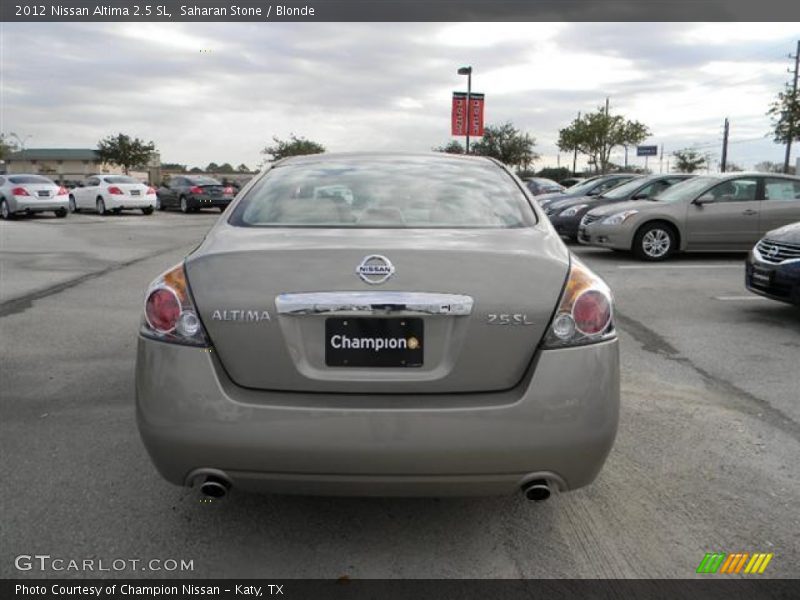 Saharan Stone / Blonde 2012 Nissan Altima 2.5 SL