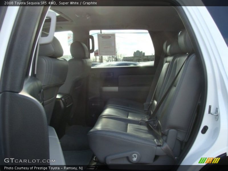 Super White / Graphite 2008 Toyota Sequoia SR5 4WD
