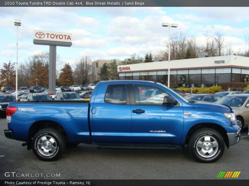  2010 Tundra TRD Double Cab 4x4 Blue Streak Metallic
