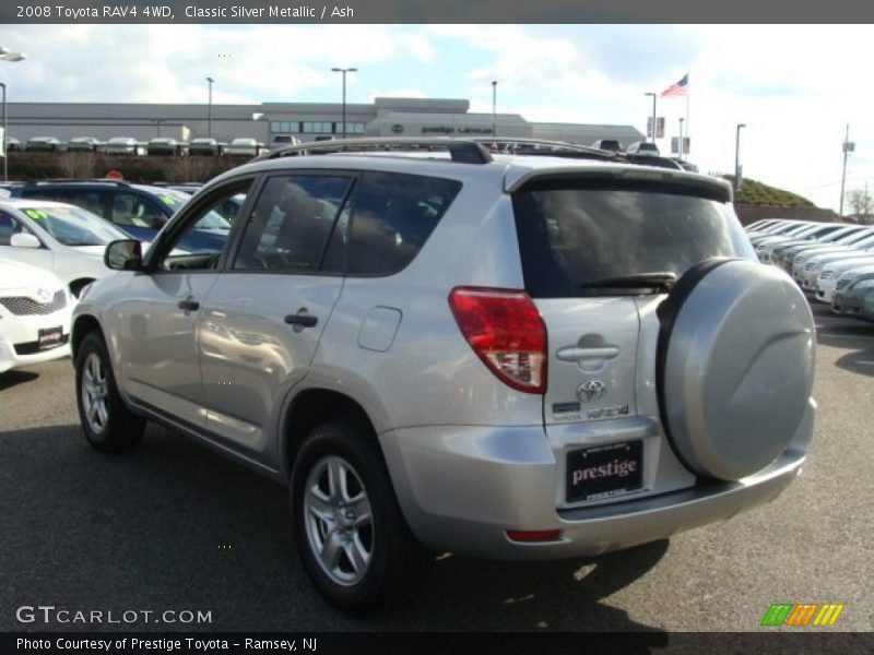 Classic Silver Metallic / Ash 2008 Toyota RAV4 4WD