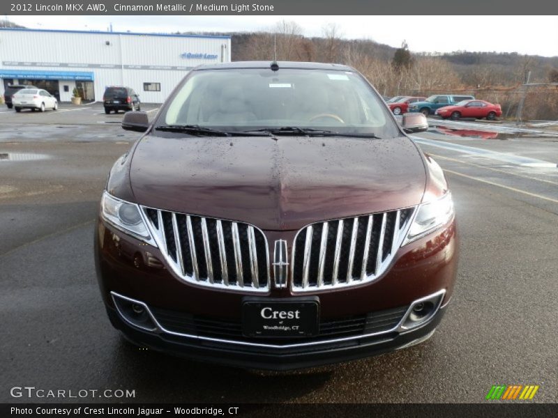 Cinnamon Metallic / Medium Light Stone 2012 Lincoln MKX AWD