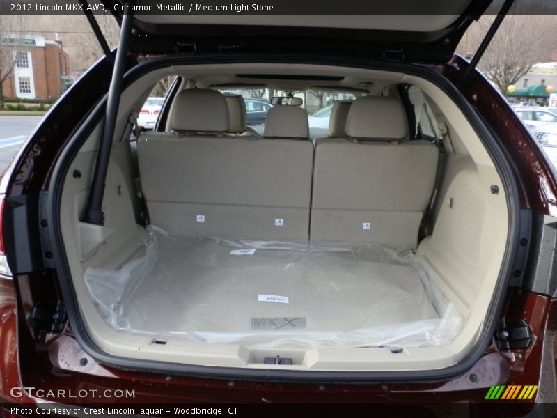 Cinnamon Metallic / Medium Light Stone 2012 Lincoln MKX AWD