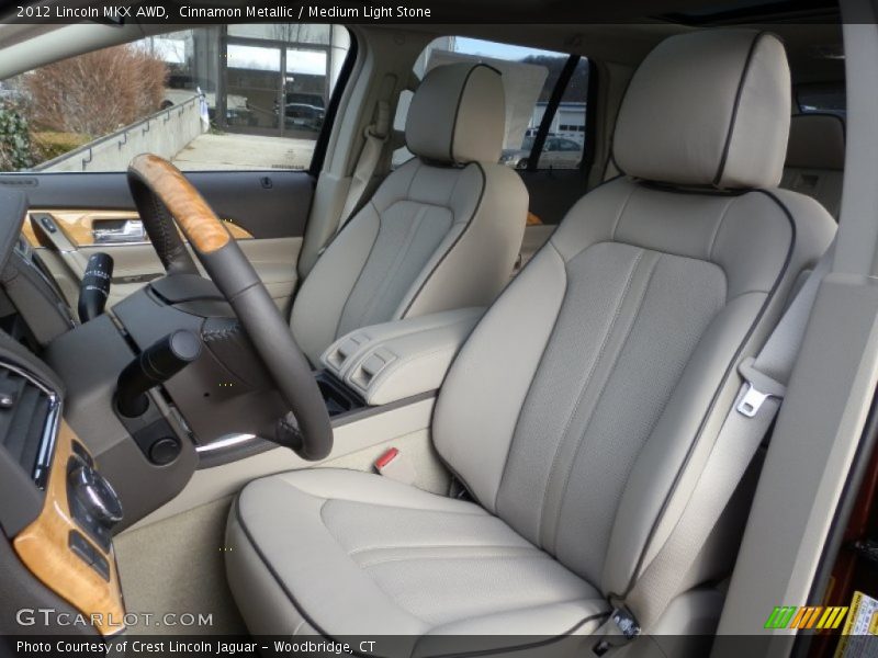 Cinnamon Metallic / Medium Light Stone 2012 Lincoln MKX AWD