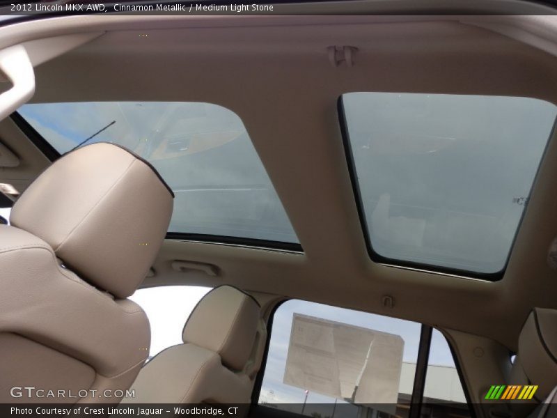Cinnamon Metallic / Medium Light Stone 2012 Lincoln MKX AWD