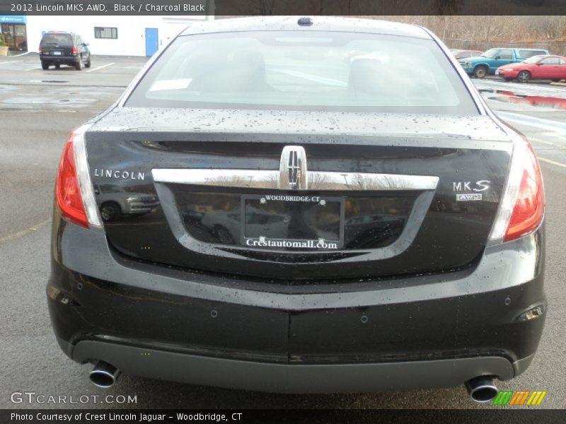 Black / Charcoal Black 2012 Lincoln MKS AWD