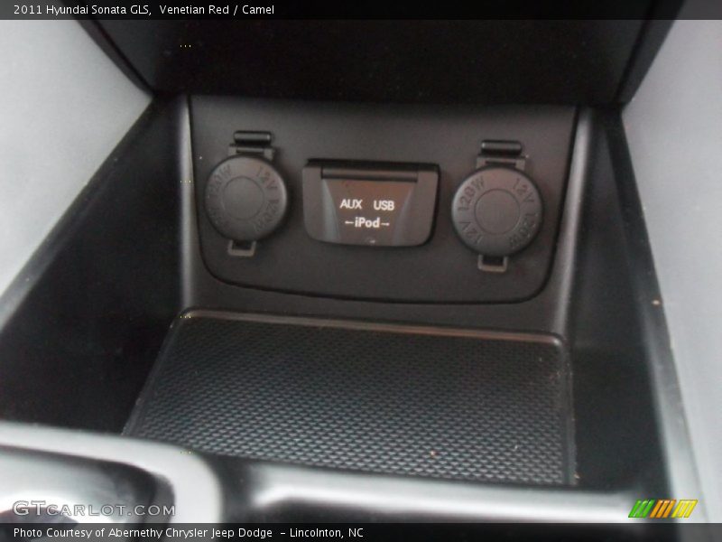 Venetian Red / Camel 2011 Hyundai Sonata GLS