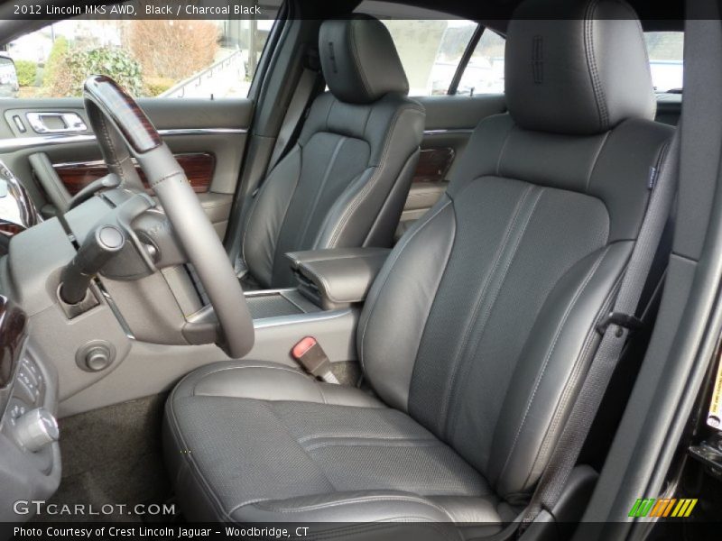 2012 MKS AWD Charcoal Black Interior