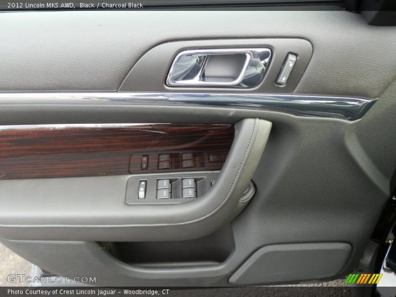 Black / Charcoal Black 2012 Lincoln MKS AWD
