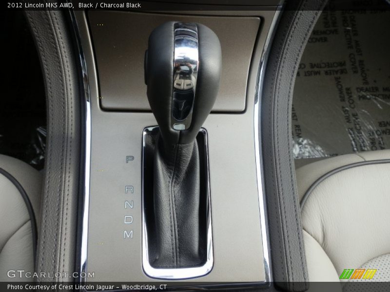 Black / Charcoal Black 2012 Lincoln MKS AWD