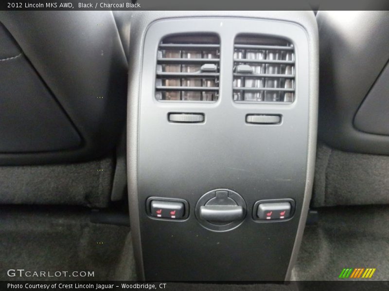 Black / Charcoal Black 2012 Lincoln MKS AWD