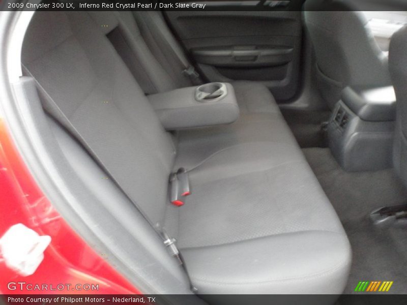 Inferno Red Crystal Pearl / Dark Slate Gray 2009 Chrysler 300 LX