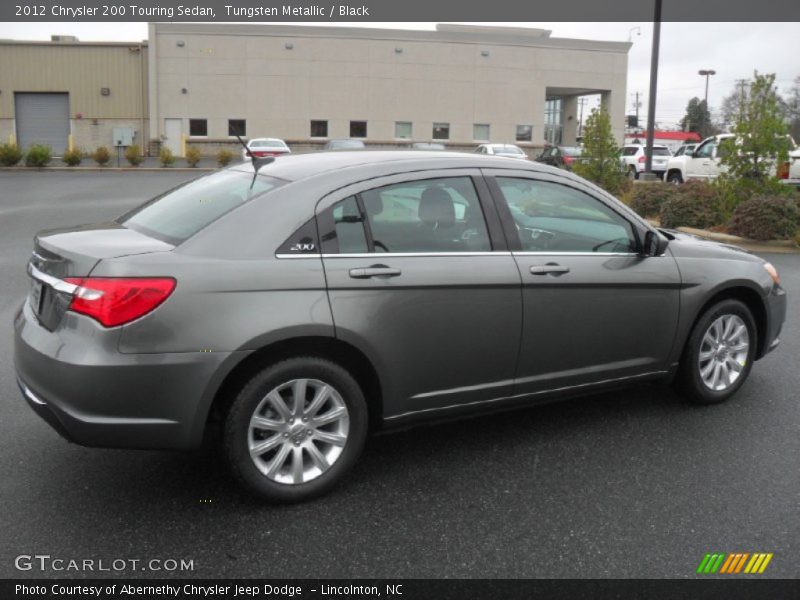 Tungsten Metallic / Black 2012 Chrysler 200 Touring Sedan