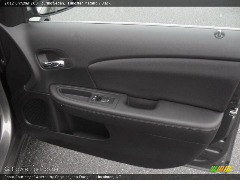 Tungsten Metallic / Black 2012 Chrysler 200 Touring Sedan