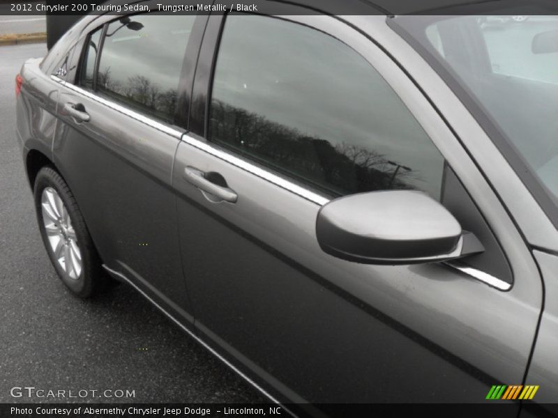 Tungsten Metallic / Black 2012 Chrysler 200 Touring Sedan