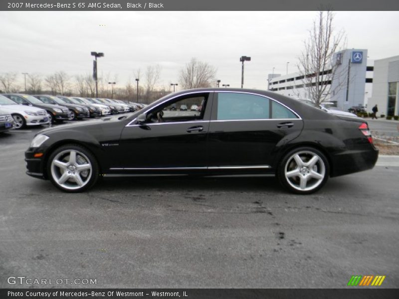  2007 S 65 AMG Sedan Black