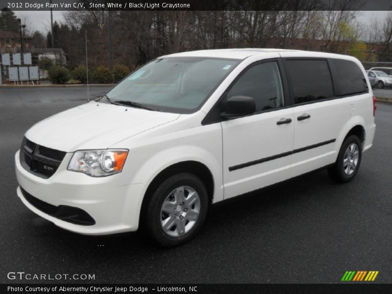 Front 3/4 View of 2012 Ram Van C/V